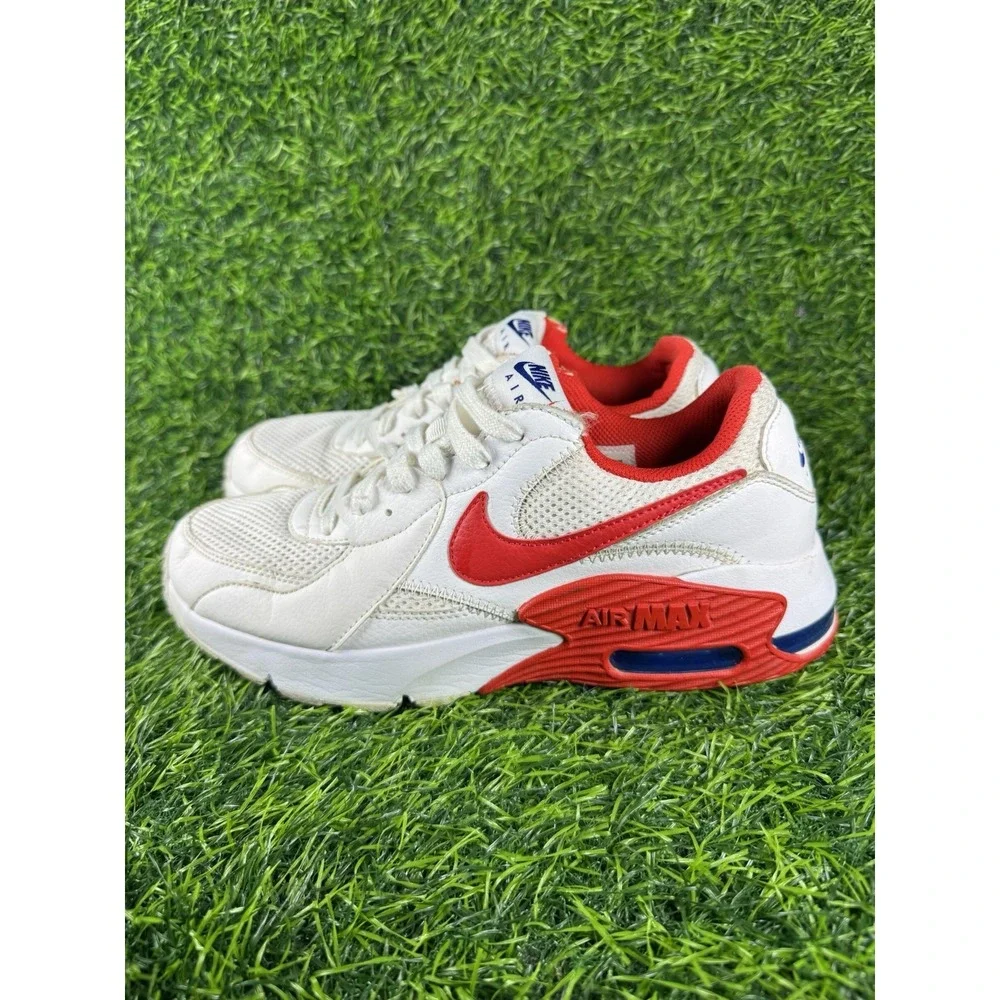 Nike Air Max Excee White Red Women's Shoes Sneakers Size 8.5 CZ9373-100